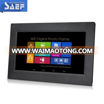 10.1 inch touch screen tablet android 4.4 wifi digital photo frame