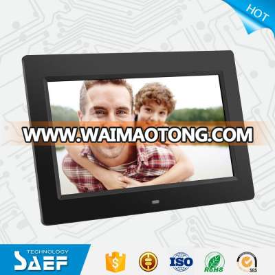 10.1" digital photo display 1024X600 dot advertising frame motion sensor player